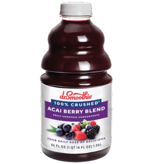 Dr. Smoothie 100% Crushed Acai Berry Blend (6 UNIT CASE X 46OZ PER UNIT)