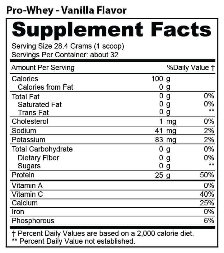 Pro-Whey - 100% Whey Isolate - Image 4