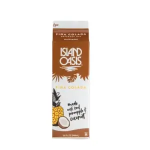 Island Oasis Pina Colada (12 Unit Case X 32oz Per Unit)