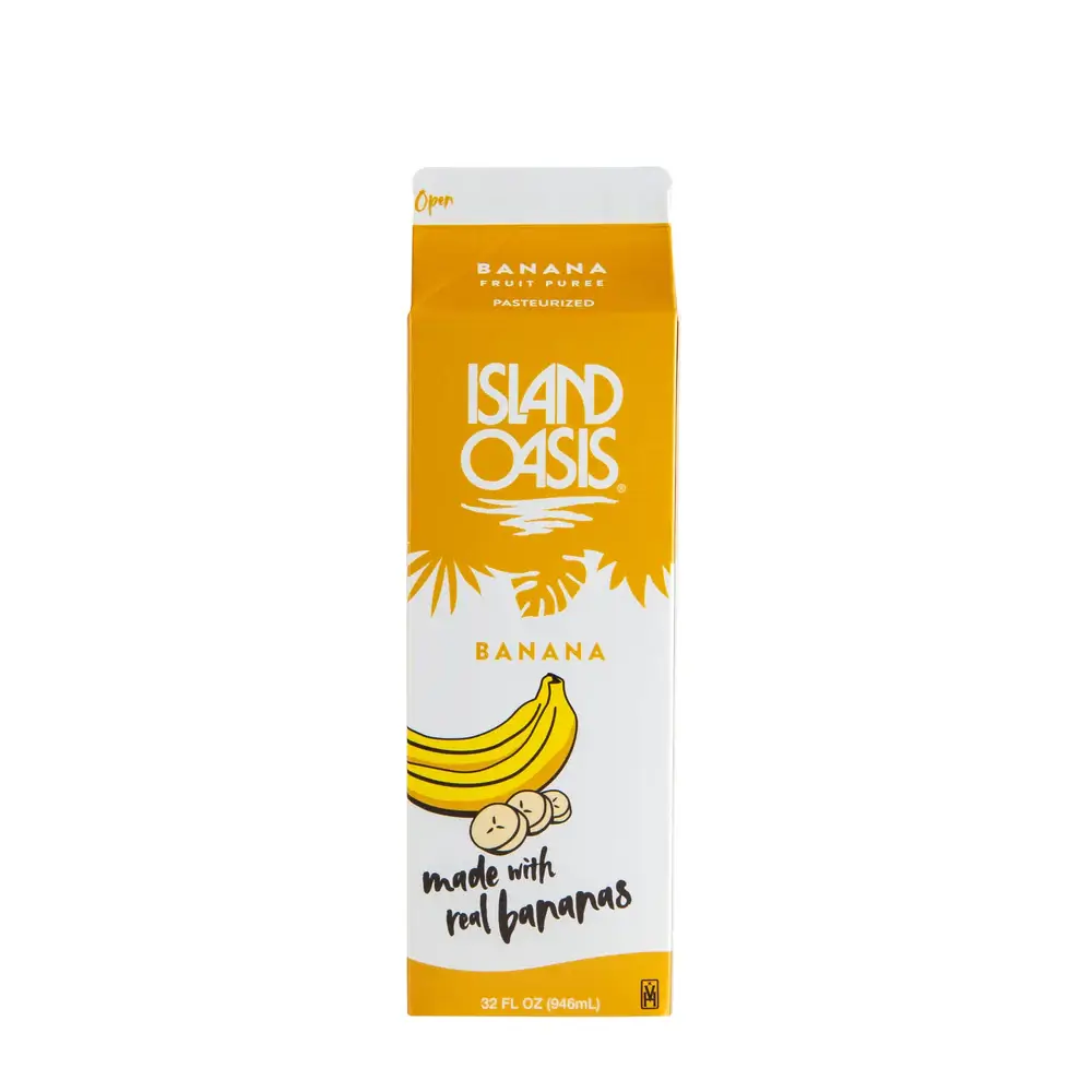 Island Oasis Banana (12 Unit Case X 32oz Per Unit)