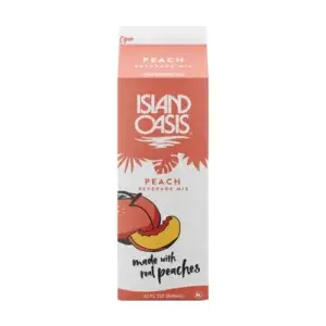Island Oasis Peach (12 Unit Case X 32oz Per Unit)